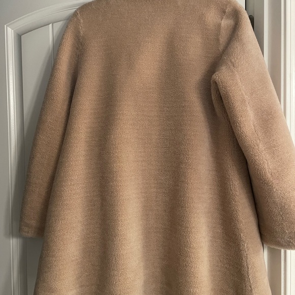 Santinni ‘All About Eve 100% Wool Coat’ in Cammello - Picture 6 of 10